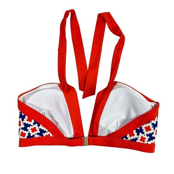 Boden Ithaca Panel Bikini Bottom and Halter Top size 16-18 Surf The Web Abstract - Picture 4 of 14